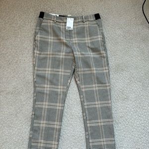 HM Plaid slacks